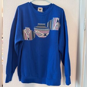 Vintage Osage River Blue Crewneck Size XXL